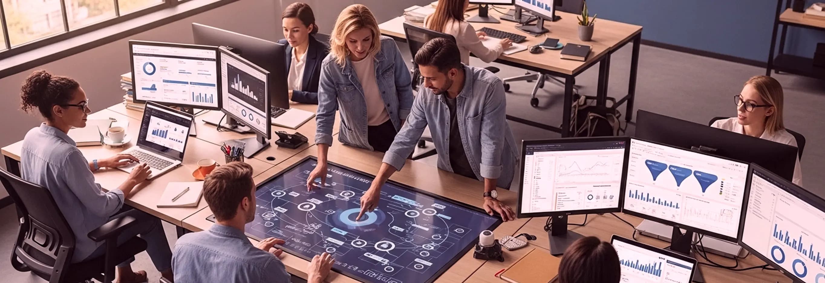 What We Do hero visual